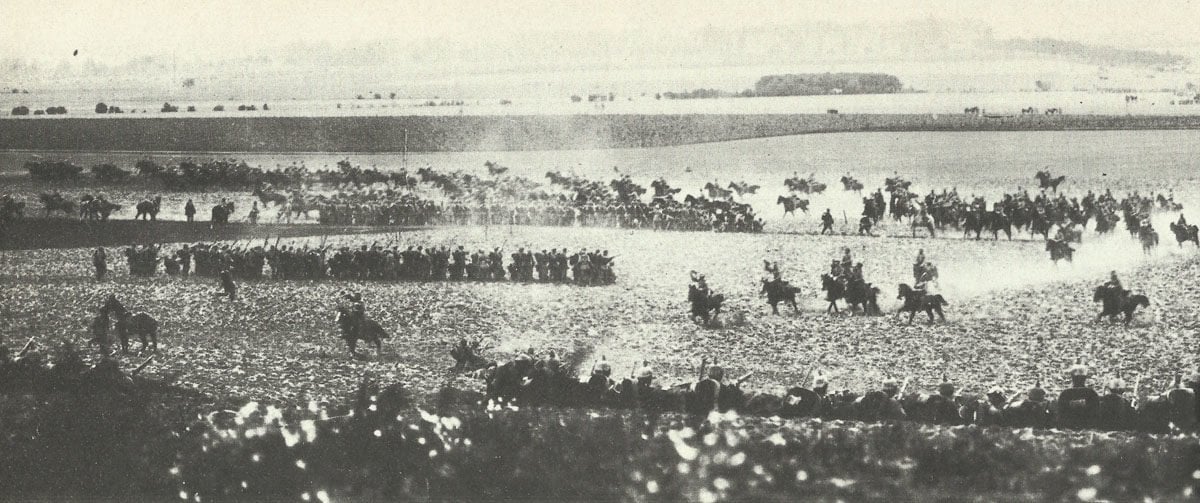 Kaisermanöver 1913 Reiteraatacke